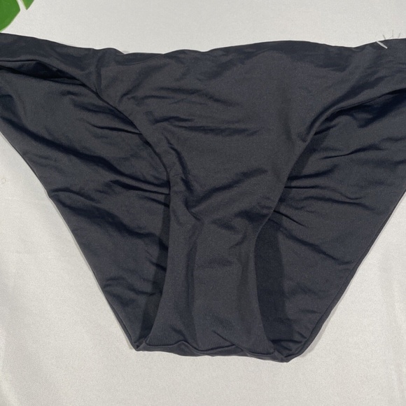 NWD BECCA Shirred Back Hipster Bikini Bottoms in Black [ Medium ]‎ - Picture 5 of 12
